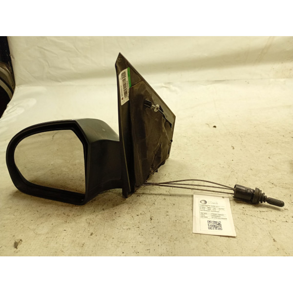 RETROVISOR ESQUERDO PRATA FORD FIESTA 8V FLEX/CLASS 2004/05