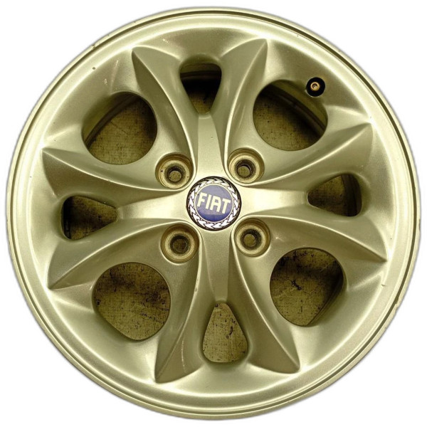 RODA LIGA LEVE ARO 14 4 FUROS CINZA FIAT UNO