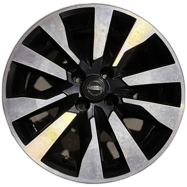 RODA LIGA LEVE ARO 17 4 FUROS DIAMANTADA NISSAN KICKS