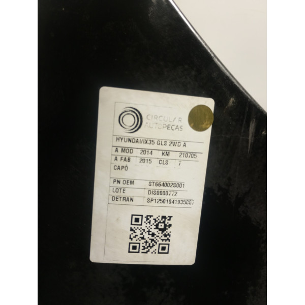 (NÃO ANUNCIAR) CAPÔ PRETO HYUNDAI IX35 GLS 2.0 16V 2WD FLEX 2014/15