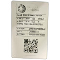 PORTA TRASEIRA ESQUERDA PRETA RANGE ROVER SPORT 2009/2010