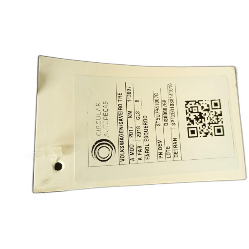Farol Esquerdo Gol Saveiro Voyage G5 Cromonix