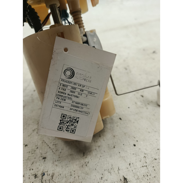 Bomba Combustível Peugeot 207 Passion Hoggar 2008 a 2015