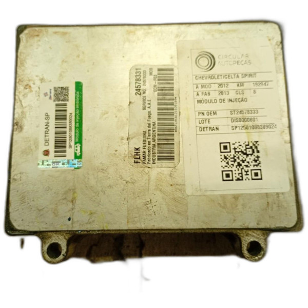 MÓDULO DE INJEÇÃO CHEVROLET CELTA SPIRIT/ LT 1.0 2012/13