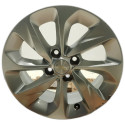 RODA LIGA LEVE ARO 15 PRATA 8 FUROS CHEVROLET ONIX 