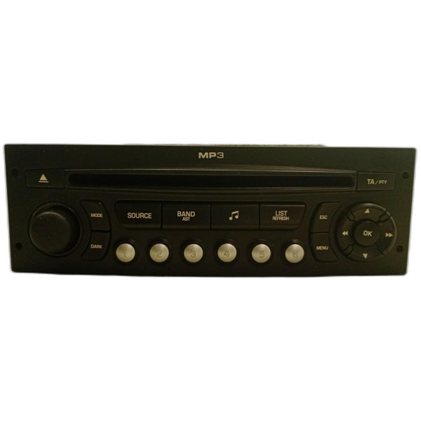 RÁDIO PEUGEOT 307 SED. PRESENCE 1.6 FLEX 16V 2010