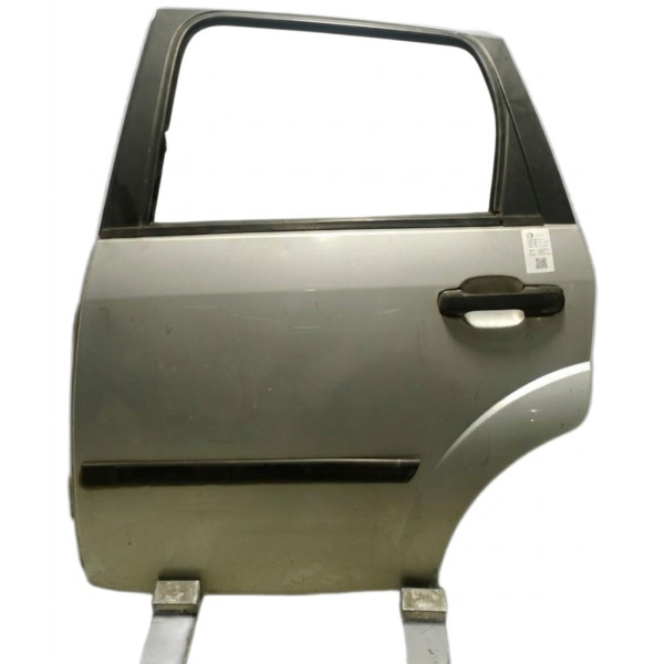 PORTA TRASEIRA ESQUERDA PRATA FORD FIESTA 2005/2006