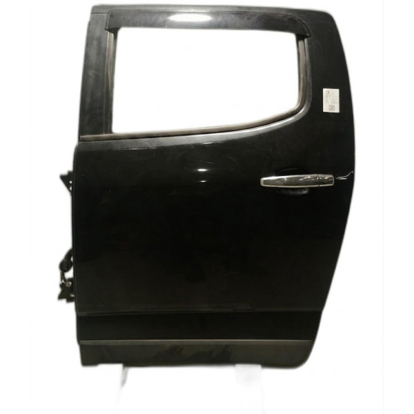 PORTA TRASEIRA ESQUERDA PRETA CHEVROLET S10 PICK-UP 2012/13