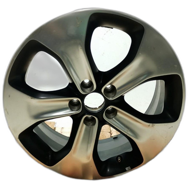 RODA LIGA LEVE ARO 18 5 FUROS PRATA JEEP COMPASS