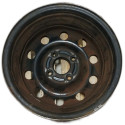 RODA FERRO ARO 14 PRETO 10 FUROS FORD FIESTA 