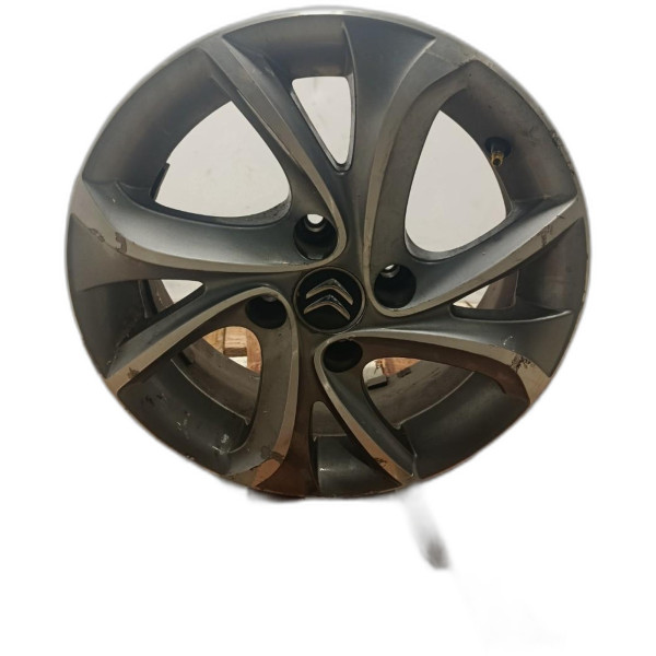 RODA LIGA LEVE ARO 15 4 FUROS CINZA NETUNO CITROEN C3