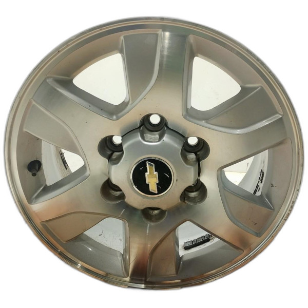 RODA LIGA LEVE ARO 17 6 FUROS PRATA CHEVROLET S10 PICK-UP