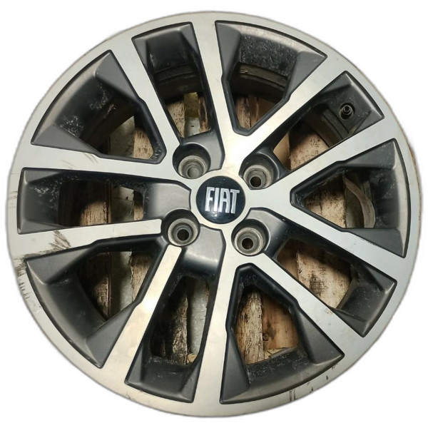 RODA LIGA LEVE ARO 15 4 FUROS GRAFITE FIAT ARGO