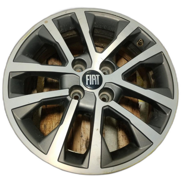 RODA LIGA LEVE ARO 15 4 FUROS DIAMANTADA FIAT ARGO