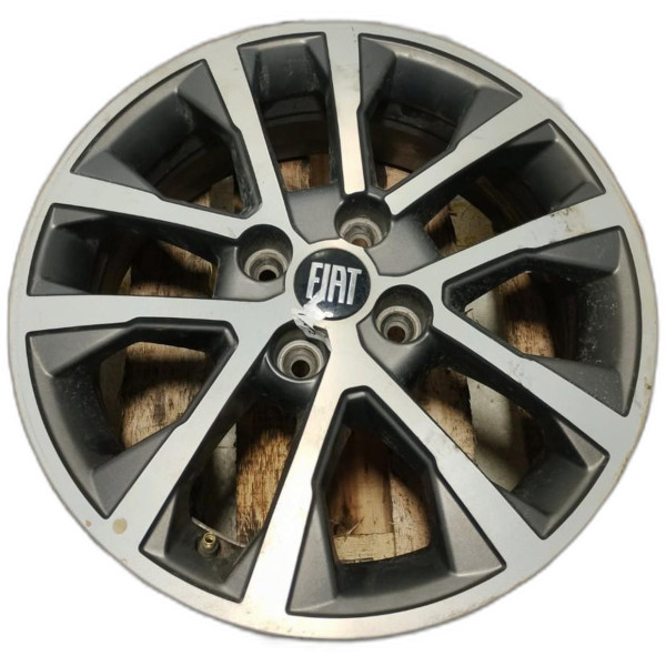 RODA LIGA LEVE ARO 15 4 FUROS DIAMANTADA FIAT ARGO