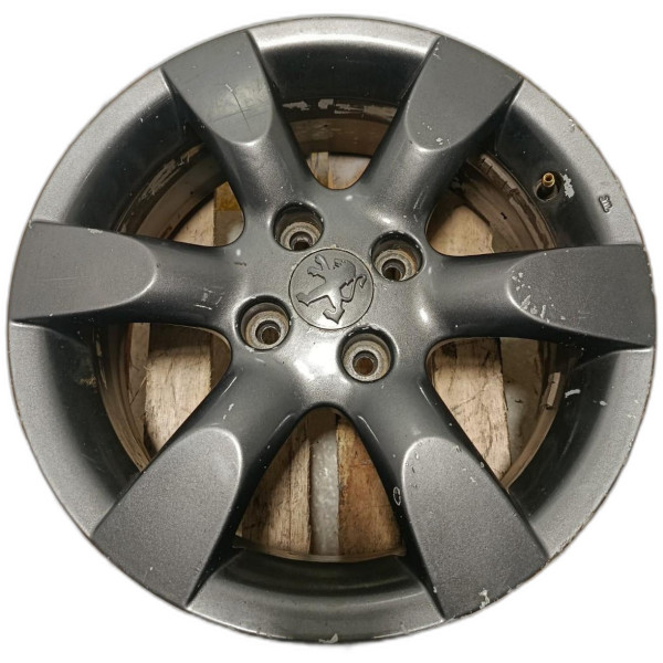 RODA LIGA LEVE ARO 16 4 FUROS CINZA NETUNO PEUGEOT 307