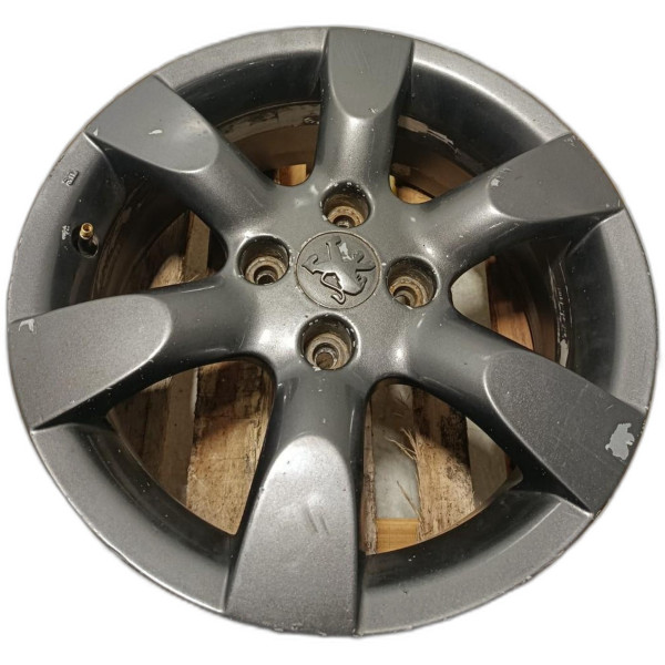 RODA LIGA LEVE ARO 16 4 FUROS CINZA NETUNO PEUGEOT 307