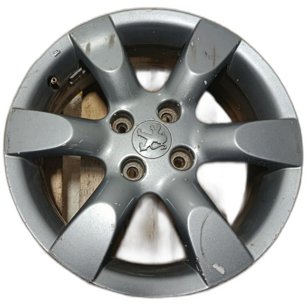 RODA LIGA LEVE ARO 16 4 FUROS CINZA NETUNO PEUGEOT 307