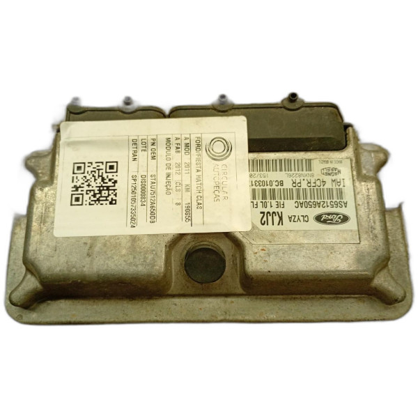 MÓDULO DE INJEÇÃO FORD FIESTA 1.0 8V FLEX/CLASS 2011/2012