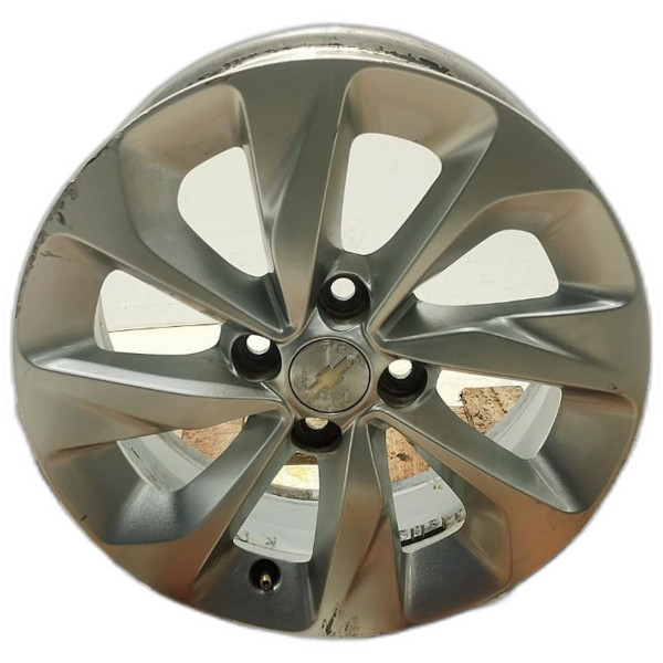 RODA LIGA LEVE ARO 15 4 FUROS CINZA NETUNO CHEVROLET ONIX