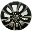 RODA LIGA LEVE ARO 17 5 FUROS PRETO BRILHANTE FIAT TORO