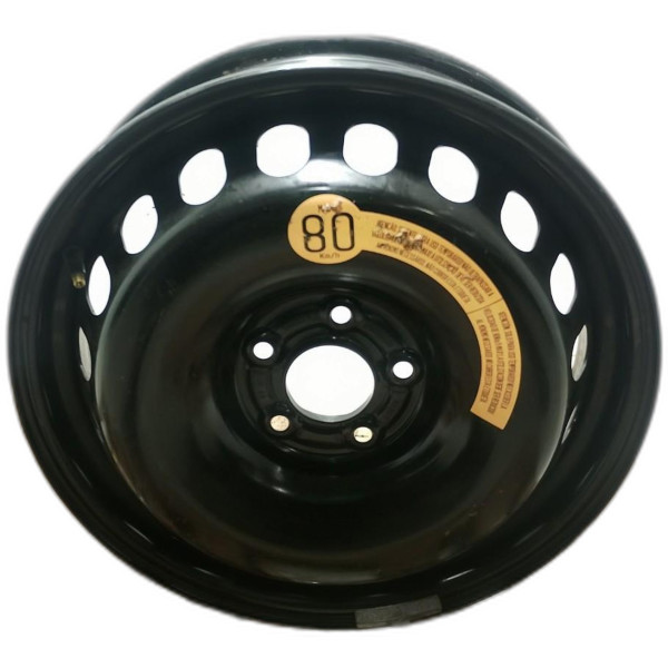 RODA ESTEPE LIGA LEVE ARO 17 PRETO 20 FUROS FIAT TORO