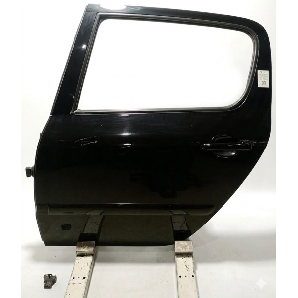 PORTA TRASEIRA ESQUERDA PRETA PEUGEOT 307 SEDAN 2009/10