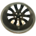 RODA LIGA LEVE ARO 18 5 FUROS CINZA NETUNO RANGE ROVER