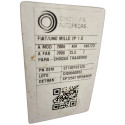 PARA-CHOQUE TRASEIRO FIAT UNO MILLE 1.0 F.FLEX 2006