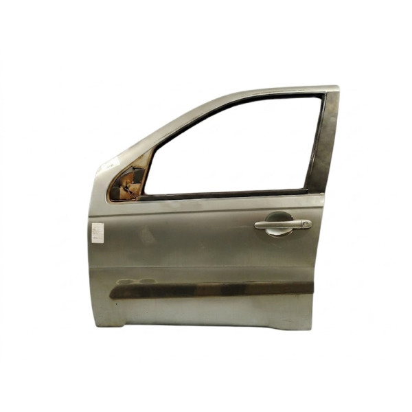 Porta Dianteira Esquerda Fiat Palio Elx 1.4 Cinza 2008/09