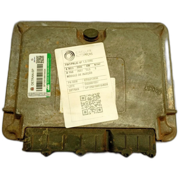 MÓDULO DE INJEÇÃO FIAT PALIO 1.0 FIRE FLEX 2006/2007