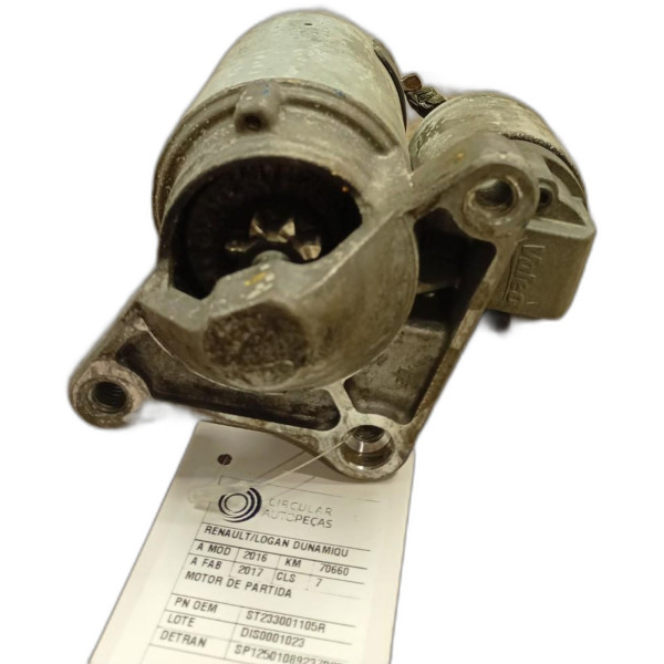 MOTOR DE PARTIDA RENAULT LOGAN DYNAMIQUE 1.6 8V 2016/2017