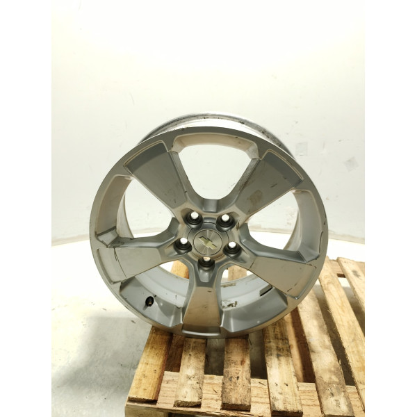RODA LIGA LEVE ARO 19 PRATA 5 FUROS CHEVROLET CAPTIVA SPORT