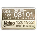 MOTOR DE PARTIDA HYUNDAI HB20 UNIQUE 1.0 12V MEC. 2014