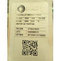 MOTOR DE PARTIDA CHEVROLET MERIVA PREMIUM 1.8 FLEXPOWER 2008