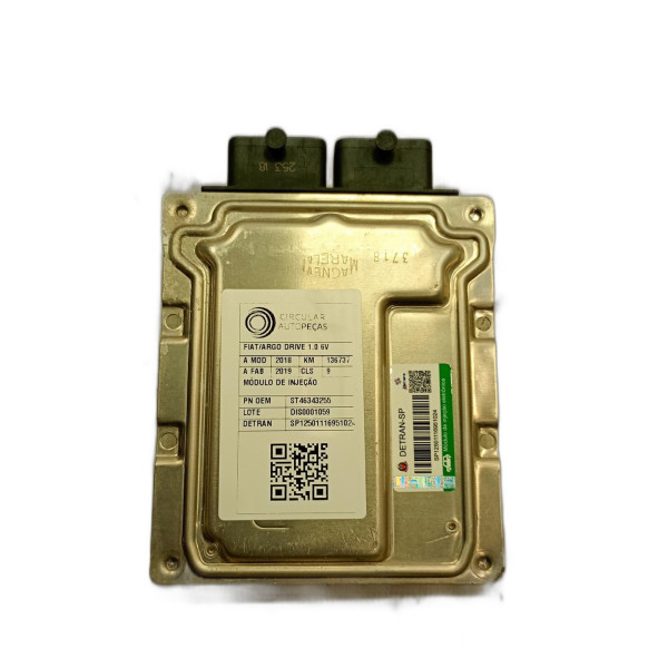 MÓDULO DE INJEÇÃO FIAT ARGO DRIVE 1.0 6V FLEX 2018/2019