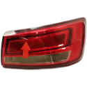 LANTERNA TRASEIRA ESQUERDA AUDI A3 SEDAN 1.4 TFSI FLEX 17/17
