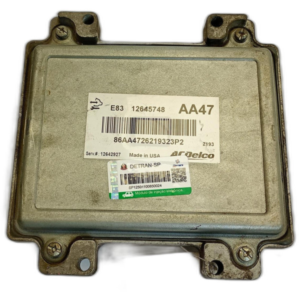 MÓDULO DE INJEÇÃO CHEVROLET S10 CABINE DUPLA LTZ 2.4 2012/13