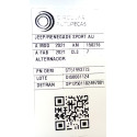 ALTERNADOR JEEP RENEGADE SPORT 1.8 4X2 FLEX 16V AUT. 2021