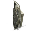 PORTA TRASEIRA ESQUERDA RENAULT CLIO SED. AUTHE. HI-FLEX 1.6