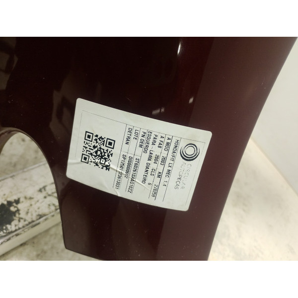 PARA-LAMA DIANTEIRO ESQUERDO HONDA FIT 1.4 FLEX 8V 2003/04