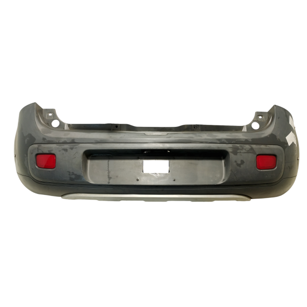 PARA-CHOQUE TRASEIRO FIAT UNO WAY 1.0 EVO PRETO 2012/2013