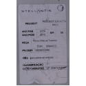 PARA-CHOQUE TRASEIRO PEUGEOT 208 ACTIVE PAC 1.5 BRANCO 14/15