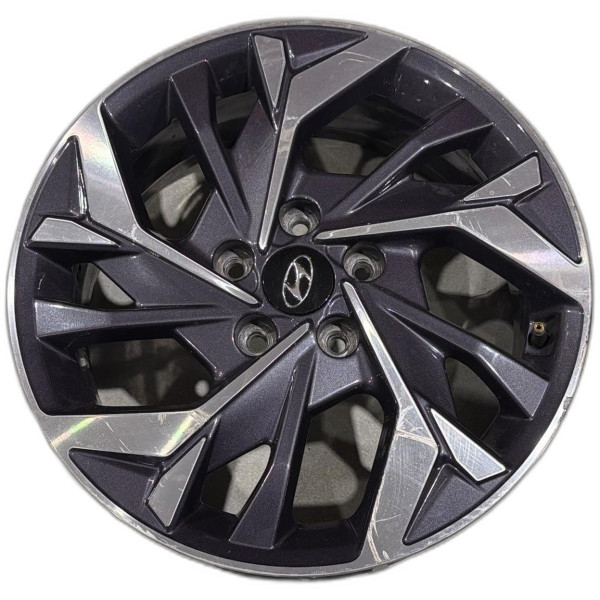 RODA LIGA LEVE ARO 17 5 FUROS DIAMANTADA HYUNDAI CRETA