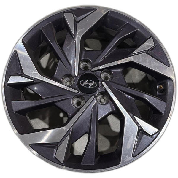 RODA LIGA LEVE ARO 17 5 FUROS DIAMANTADA HYUNDAI CRETA