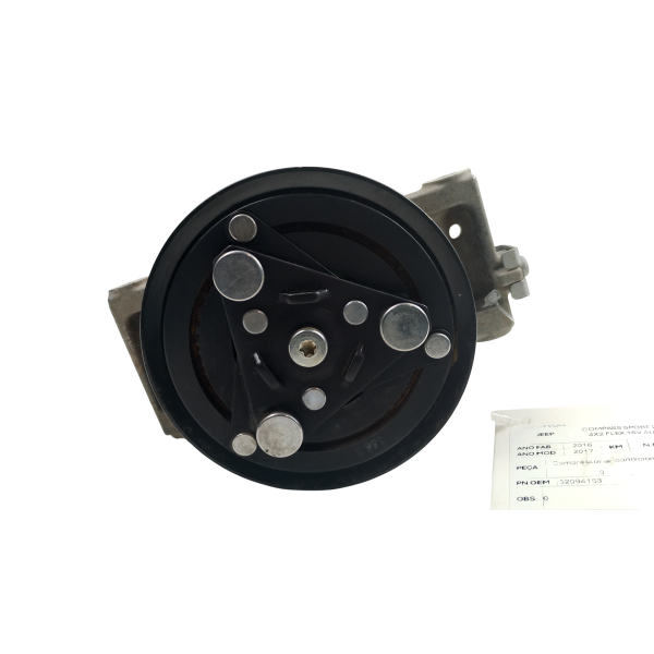 COMPRESSOR AR CONDICIONADO JEEP COMPASS SPO 2.0 16V 2016/17