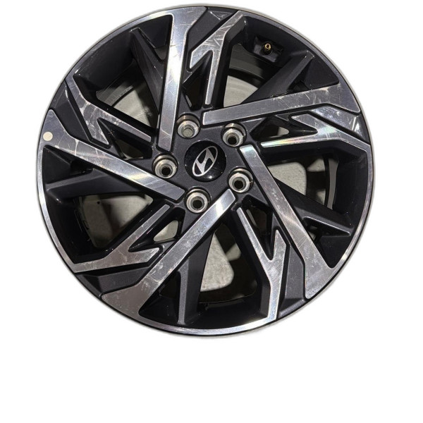 RODA LIGA LEVE ARO 17 5 FUROS DIAMANTADA HYUNDAI CRETA