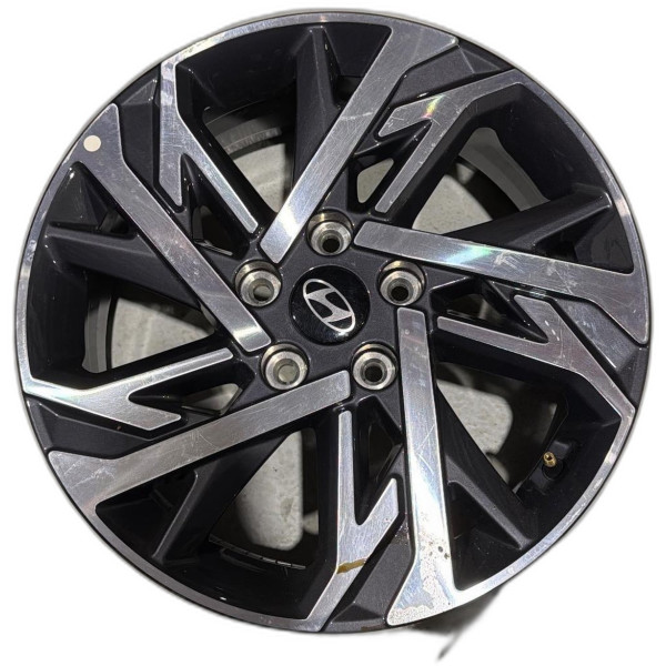RODA LIGA LEVE ARO 17 5 FUROS DIAMANTADA HYUNDAI CRETA