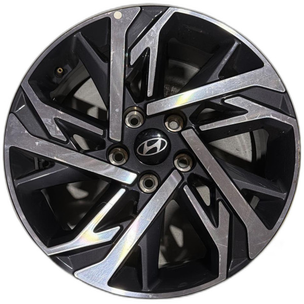 RODA LIGA LEVE ARO 17 5 FUROS DIAMANTADA HYUNDAI CRETA