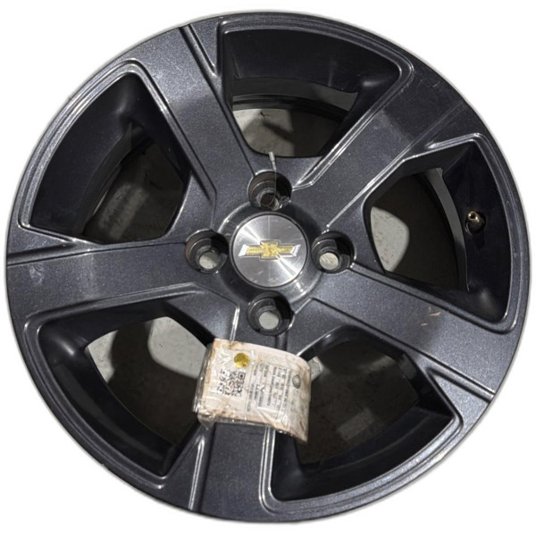 RODA LIGA LEVE ARO 15 4 FUROS CINZA NETUNO CHEVROLET ONIX